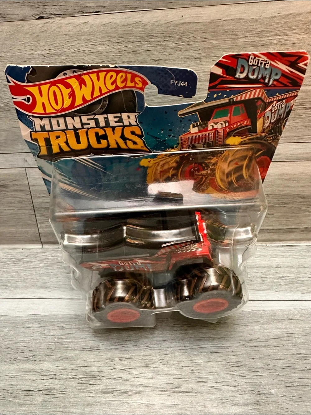 Hot Wheels Monster Trucks 'Gotta Dump' Red Monster Truck Toy